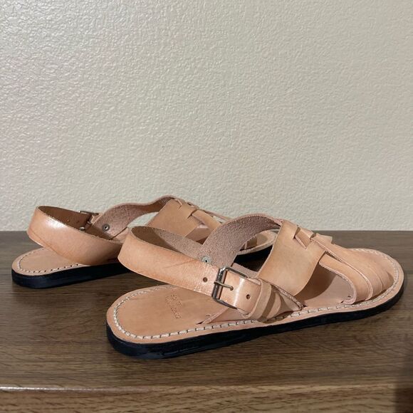 Alex Crane Men\'s Tan Leather Sandals main image 8